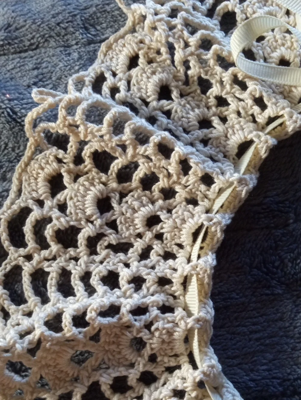 Vintage Crochet Neck Collar